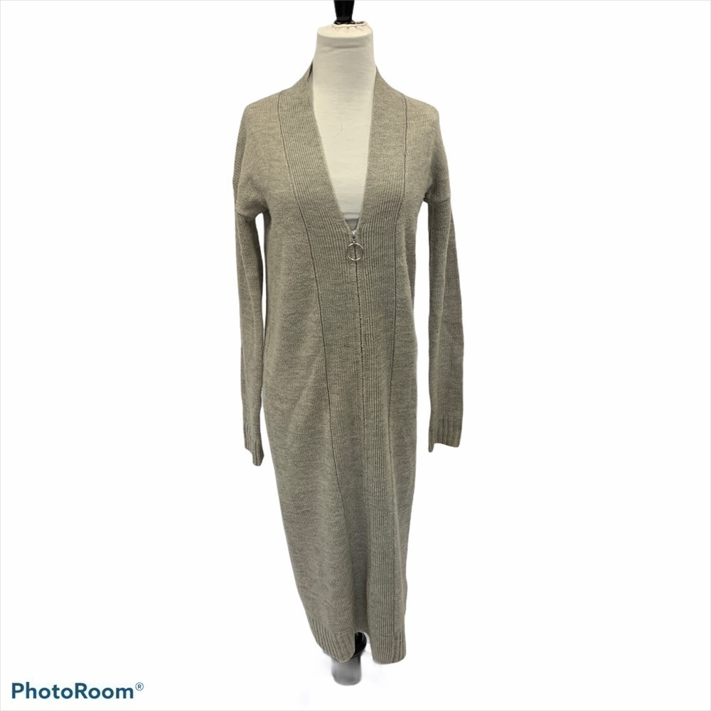 Women’s True Religion gray extra small long sweater.